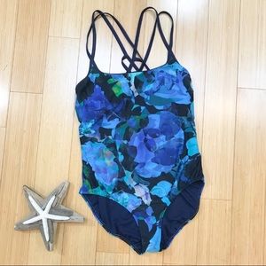 Athleta strappy swimsuit